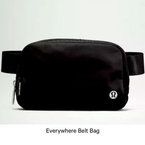 Black Lululemon Everywhere Belt Bag NWT